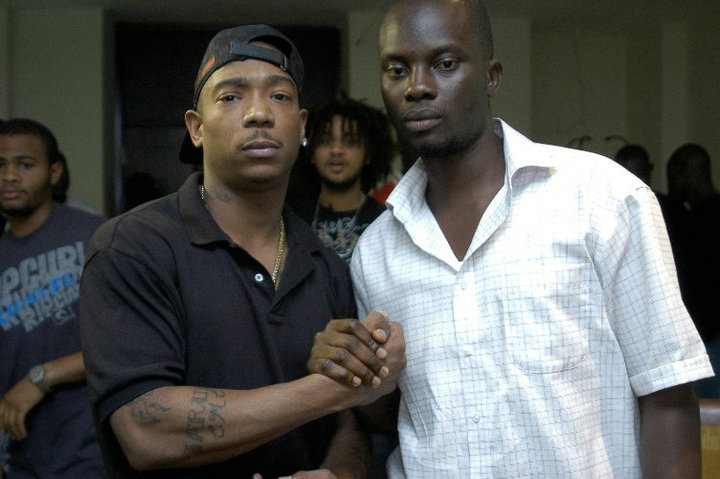 Bayo Omisore With rapper Ja Rule | Photo: Facebook