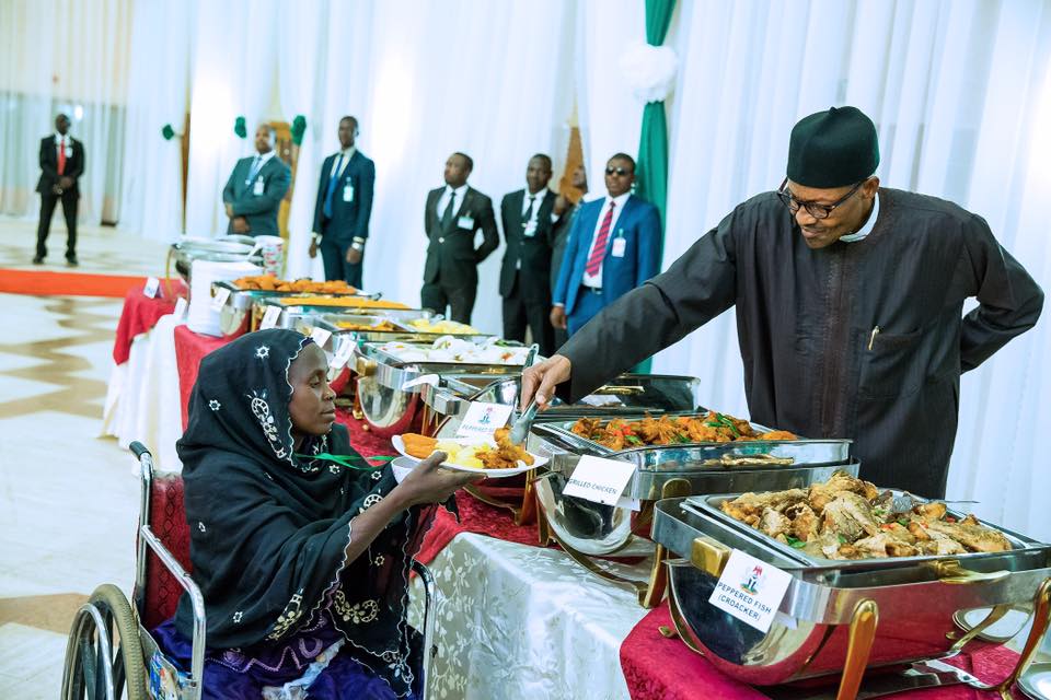 Buhari serves