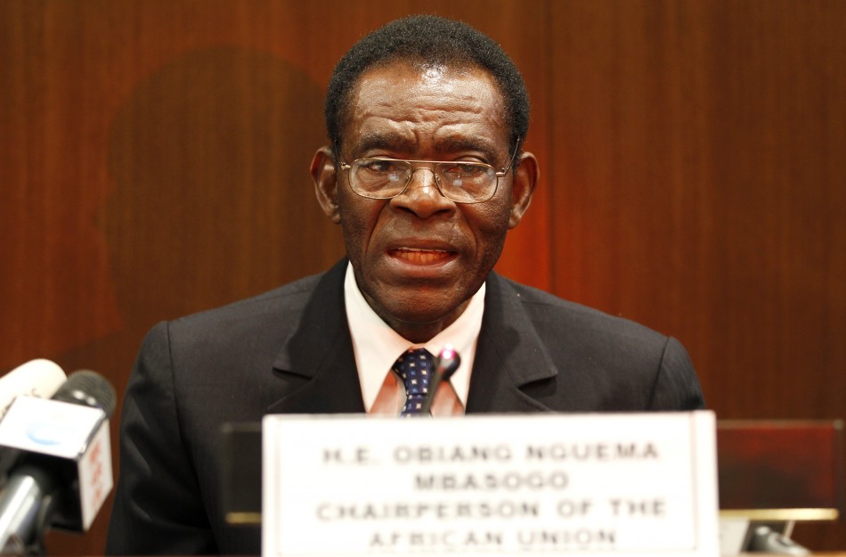 Equatorial Guinea President Teodorin Obiang Nguema Mbasogo