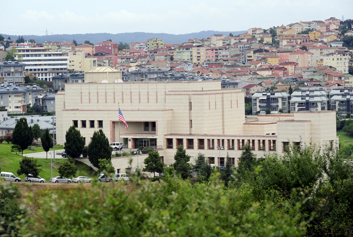 Forge hvid I forhold Shots Fired at US Embassy in Turkey, No Casualties - SIGNAL