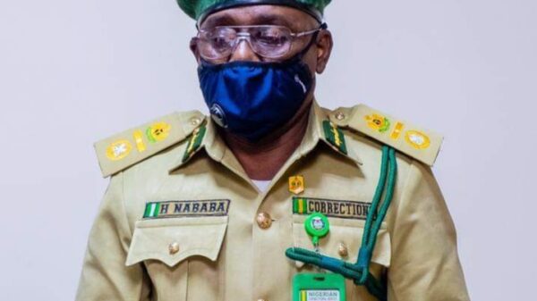 General General of the Nigerian Correctional Service, Haliru Nababa