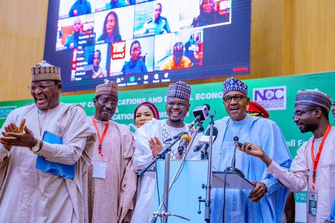 Buhari Launches National Broadband Plan, Emergency Call Centre ...